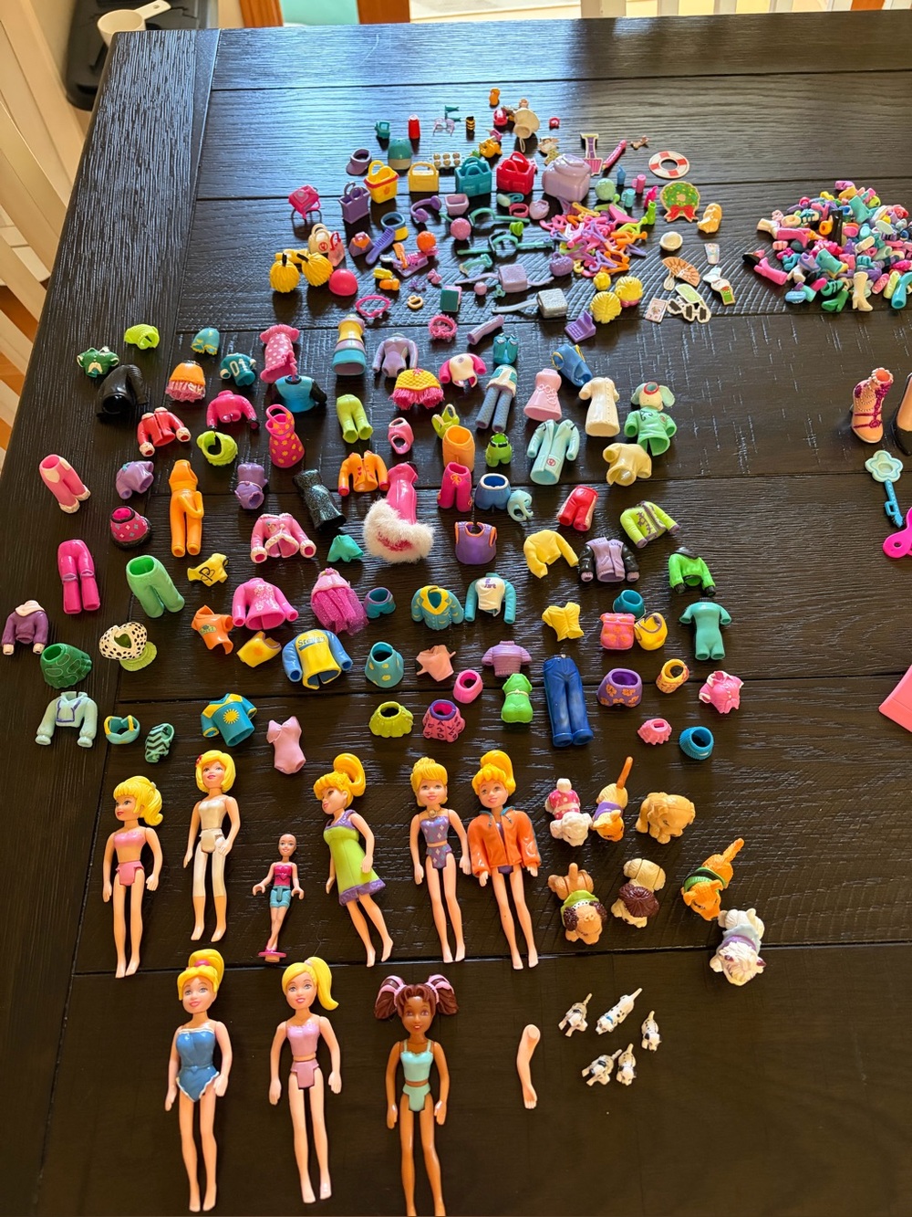 Polly Pocket / Mini Doll Accessories and unknown accessories